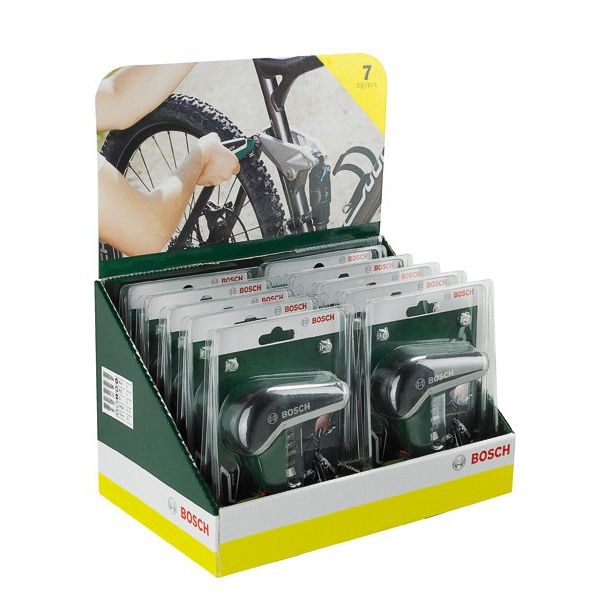 Bosch - Bit-Set Schrauberbit-Set 2607017180 Pocket, 7-teilig − 10 Stück