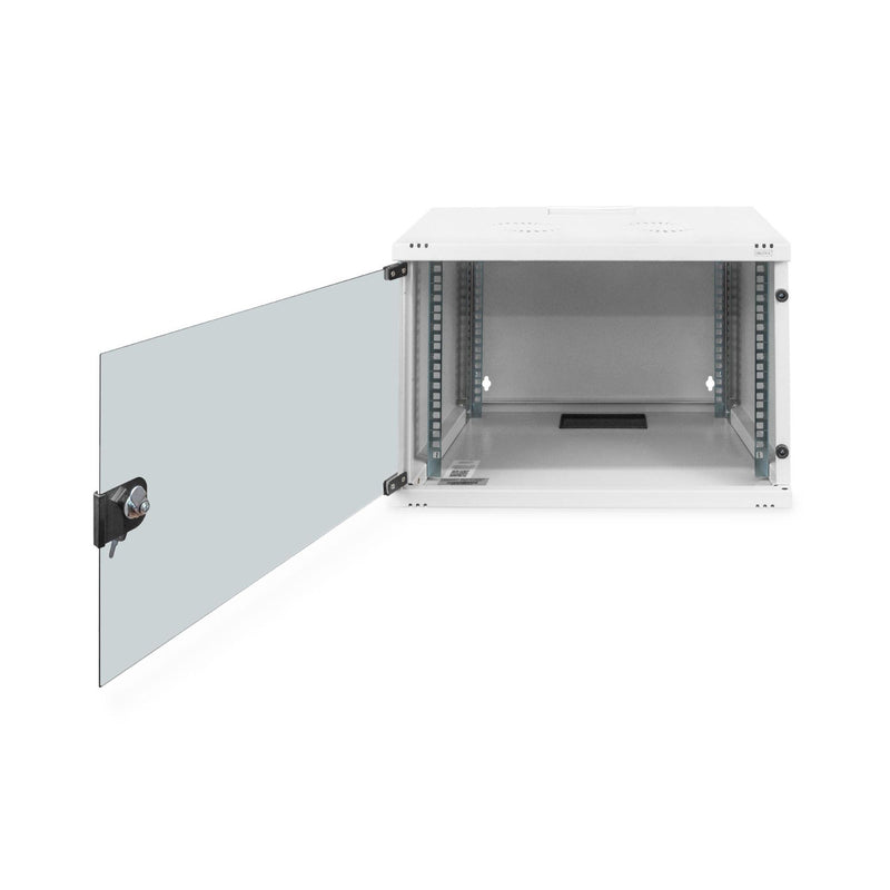 DIGITUS - Netzwerk-/Serverschrank Wandgehäuse Compact Serie DN-19 07U-S-1 540x400mm(BxT)SoHo