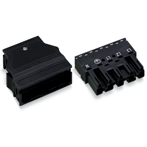 WAGO - Steckverbinder für steckbare Gebäudeinstallation Stecker 770-315 0,5-4mmq schwarz