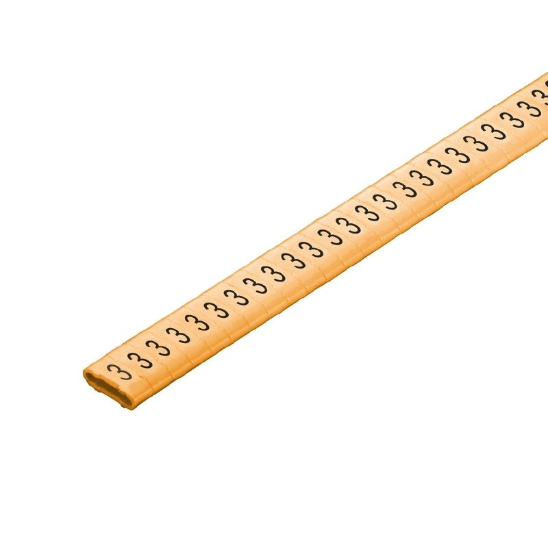 Weidmüller - Kabelmarkierungssystem Kabelmarkierer CLI M2-4OR/SW 3 CD − 500 Stück