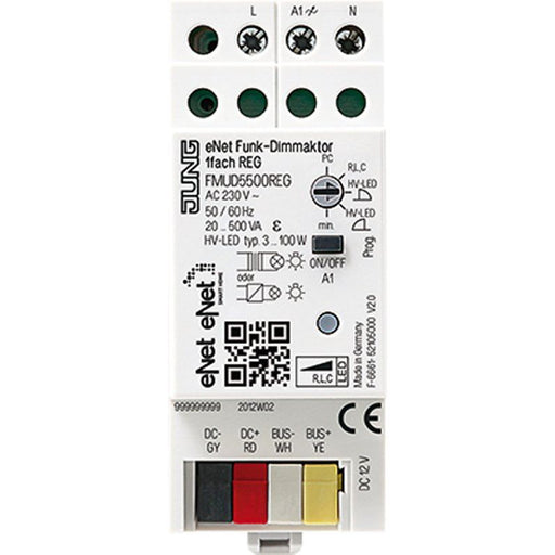 Jung - Dimmer Funk-Universaldimmer FM UD 5500 REG 1-kanalig, REG