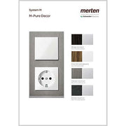 Merten - Zubehör/Ersatzteile für Installationsschalterprogramme Musterkoffermodul MEGMKM010 M-Pure Decor