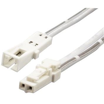 Scharnberger+Hasenbein - Zubehör/Ersatzteile für Lichtschlauch/-band Verlängerung 1000mm 31959 male-female,weiß