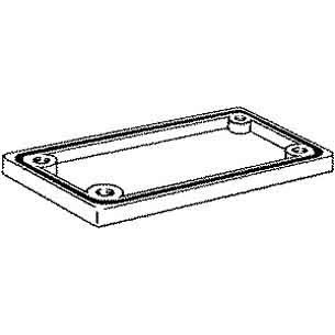 Stahl - Zubehör/Ersatzteile für Einbau-Messgeräte Flansch 8146001490 Gr.1-68x128 − 1 Stück