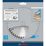 Bosch - Kreissägeblatt PRO Multi Material 2608640501 Kreissägeblatt 150 x