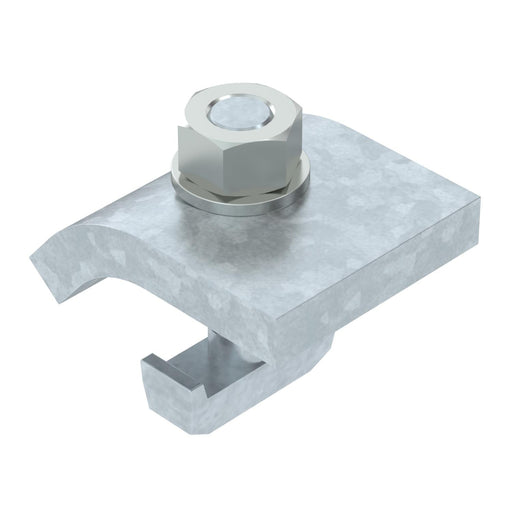 OBO Bettermann - Schraubklemme Klemmwinkel KWH 15 FT (VE2) m.Hakenschraube − 10 Packung
