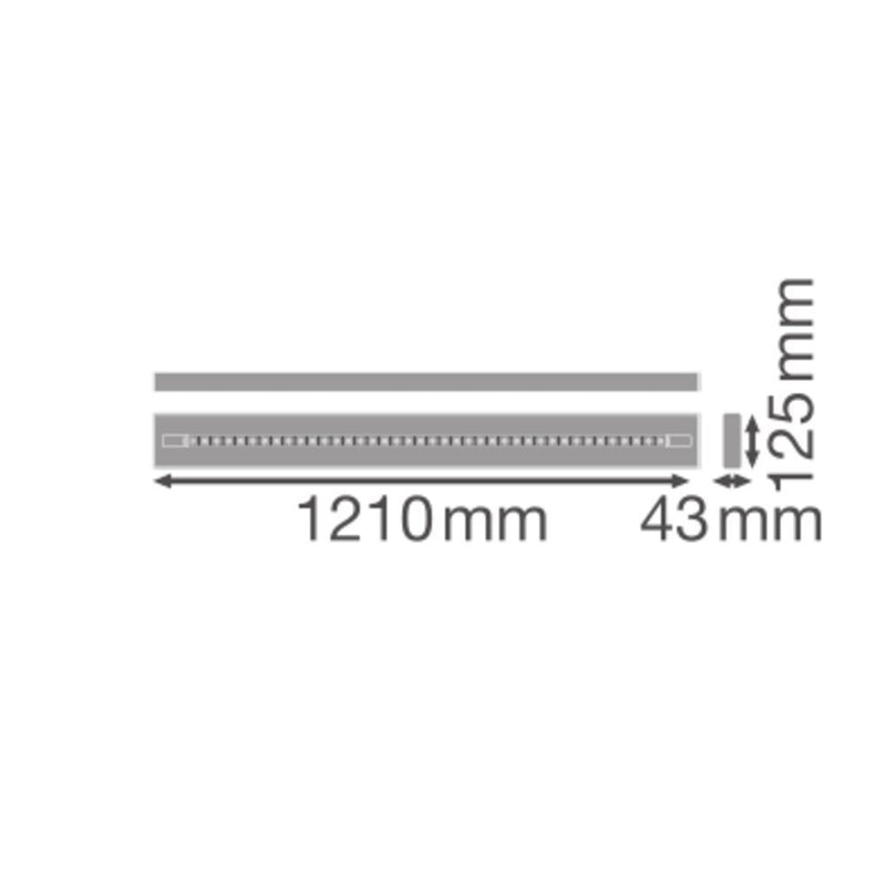 Ledvance - Pendelleuchte LED-Pendelleuchte LN INV#4099854249457 930, DALI, Sensor,ws