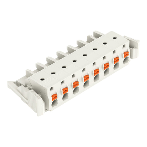 WAGO - Kabelsteckverbinder für Leiterplattensteckverbinder 1-Leiter-Federleiste 2721-208/037-000 Push-inCAGECLAMP,lgr − 25 Stück