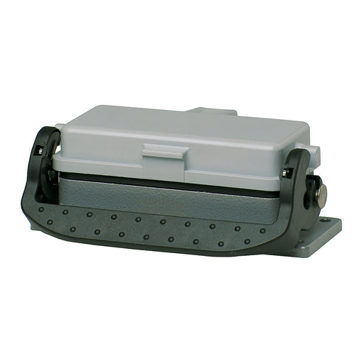 Walther Werke - Gehäuse für Rechtecksteckverbinder Anbaugehäuse B6 714406 29mm LVB m.Klappdeck