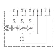 DEHN - Überspannungsableiter für Energietechnik/Stromversorgung Überspannungsableiter DCU EMOB 2 25 Typ 2+3