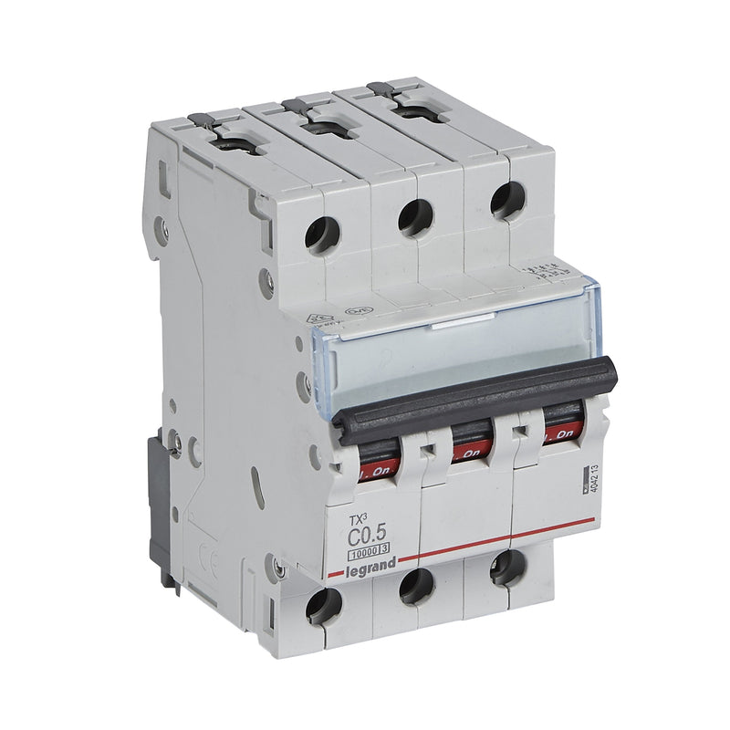 Legrand - Leitungsschutzschalter Legrand 404213 C0,5A 3-polig 10kA