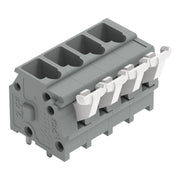 WAGO - Leiterplattenklemme Klemmenleiste 255-404 4pol 5/5,08mm − 200 Stück