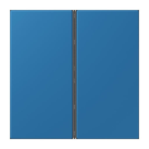 Jung - Abdeckung/Bedienelement für Installationsschalterprogramme Tastensatz 2fach LC 402 TSA 211 bleu ceruleen 31