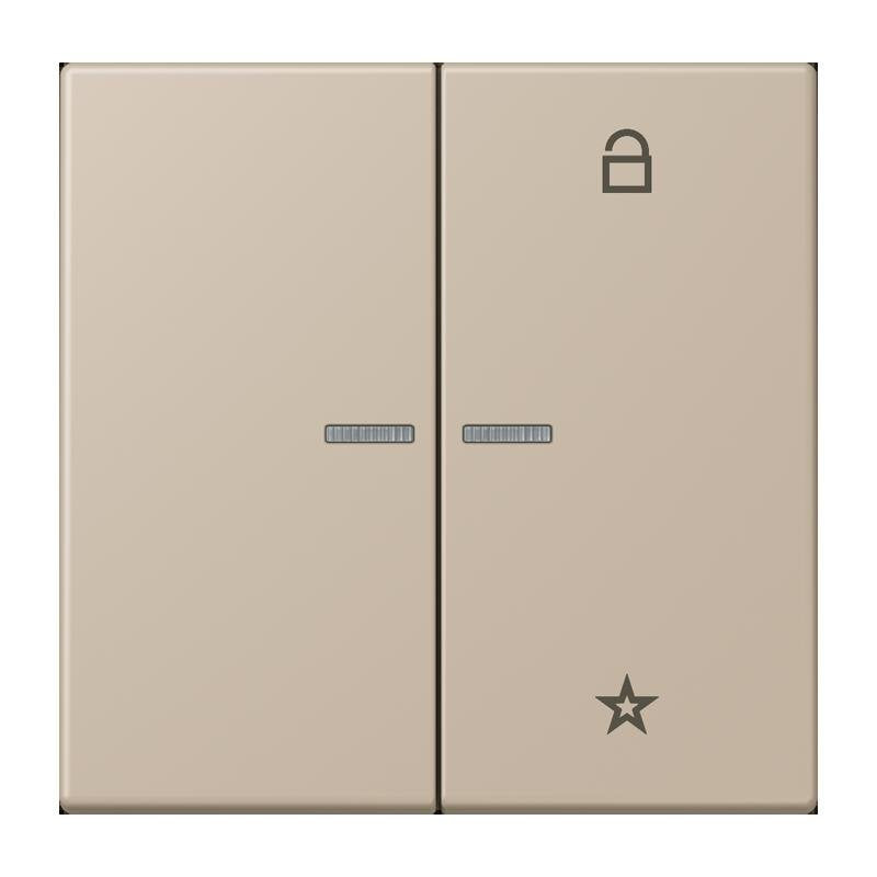 Jung - Bedienelement intelligent eNet Taster Universal 1f. FM LC 1701 243