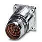 Phoenix Contact - Rundsteckverbinder, feldkonfektionierbar (Industriesteckverbinder) Gerätesteckverbinder ST-17S1N8AWQ00S Vorderwand