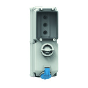 Bals Elektrotech - CEE-Steckdose abschaltbar, abgesichert (IEC 60309) Wandsteckdose abschaltbar 17044 verriegelt abgesich