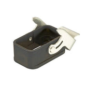 Harting - Gehäuse für Rechtecksteckverbinder Anbaugehäuse 09120080301 Han Q Metall − 10 Stück