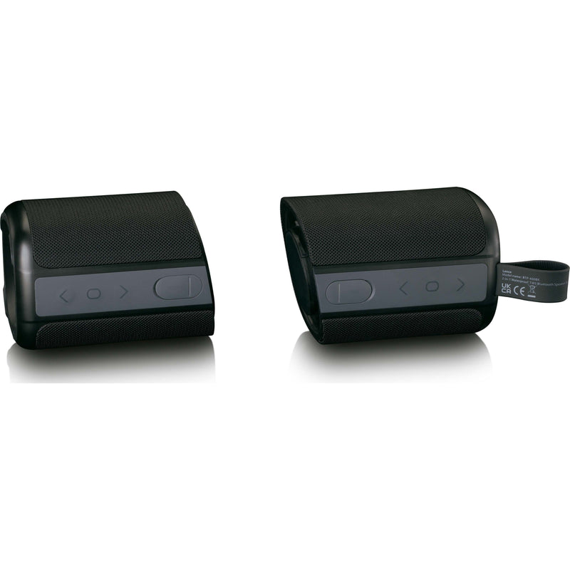 LENCO - Lautsprecher Bluetooth-Lautsprecher-Set BTP-400BK IPX7,2x10W(RMS)