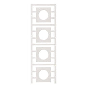 Weidmüller - Kennzeichnungsmaterial Gerätemarkierung SM 46/46-30 MC NE WS 46mm − 20 Stück