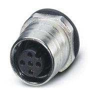 Phoenix Contact - Rundsteckverbinder, feldkonfektionierbar (Industriesteckverbinder) Kontakteinsatz SACC-CI-M12F#1528280 − 100 Stück