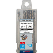 Bosch - Bohrer PRO Metal HSS-G 2608585493 Spiralbohrer 5,4 x