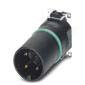 Phoenix Contact - Rundsteckverbinder, feldkonfektionierbar (Industriesteckverbinder) Einbausteckverbinder SACC-CIP-M12#1411996 − 100 Stück