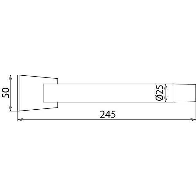 DEHN - Zubehör/Ersatzteile für Sicherheitsgeräte Runddüse RD 25 S NS m.Spachtel D25/B50mm