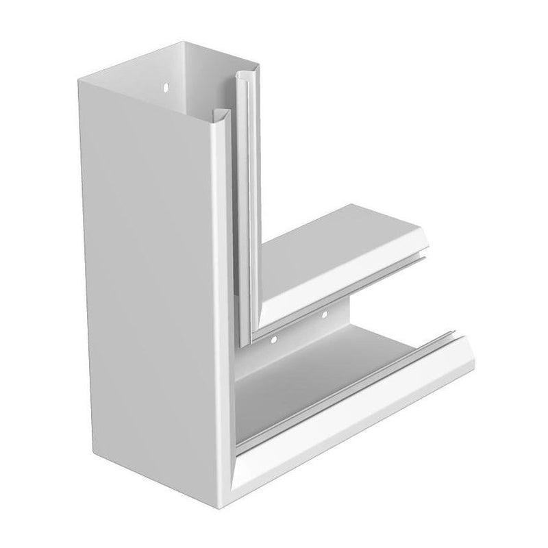 OBO Bettermann - Flachwinkel für Geräteeinbaukanal Flachwinkel steigend für GEK-SAFS133110RW Pultkanal 133x110mm,