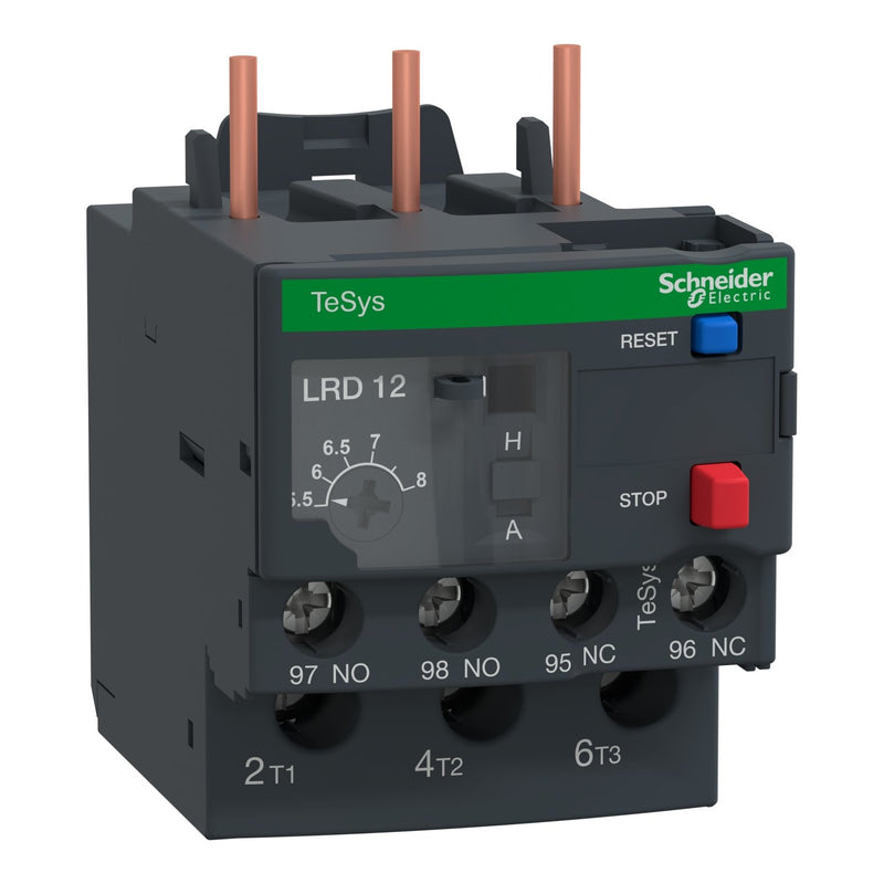 Schneider Electric - Überlastrelais thermisch Motorschutz-Relais LRD12 5,50-8,00A