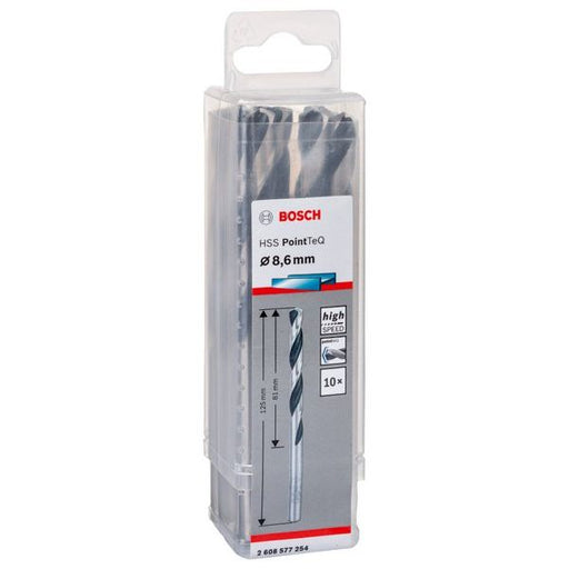 Bosch - Bohrer Metallspiralbohrer HSS 2608577254 PointTeQ DIN 338 8,6