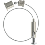 Lichtline - Mechanisches Zubehör/Ersatzteile für Leuchten Seilabhängung 2m 724786020029