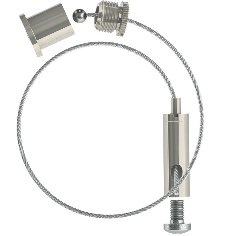 Lichtline - Mechanisches Zubehör/Ersatzteile für Leuchten Seilabhängung 2m 724786020029