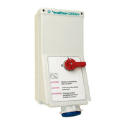 Walther Werke - CEE-Steckdose abschaltbar, abgesichert (IEC 60309) Wandsteckdose 32A AJ130304 3P 110V 4h IP44 − 1 Stück