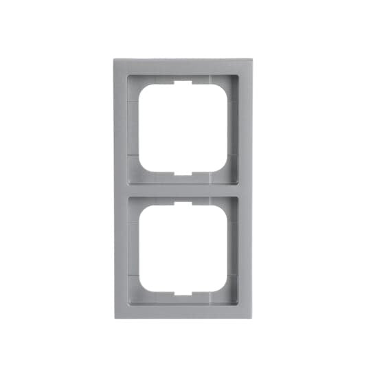 Busch-Jaeger - Abdeckrahmen Rahmen 2-fach 1722-183K alusilber, fu.linear