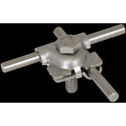 DEHN - Verbinder für Blitzschutz MV-Klemme MVK AR 8.10 #391079 NIRO (V4A)