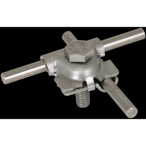 DEHN - Verbinder für Blitzschutz MV-Klemme MVK AR 8.10 #391079 NIRO (V4A)