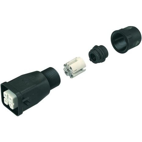 Harting - Rechtecksteckverbinder, Set (Industriesteckverbinder) Steckverbinder-Sets, HARAX 09200030445 Anschlusstechnik