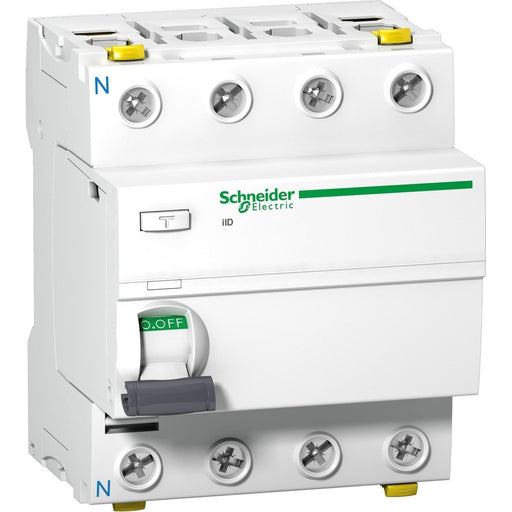 Schneider Electric - Fehlerstrom-Schutzschalter FI-Schalter A9Z35480 4P 80A 300mA Typ A