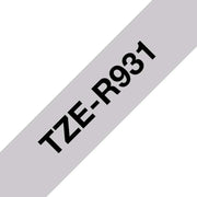 Brother - Verbrauchsmaterial für Telefax/Drucker/MFC Textilbänder TZe-R931 4m/12mm sw/gold
