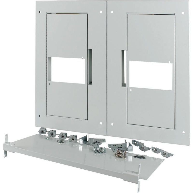 Eaton - Frontplatte (Schaltschrank) Frontplatte 2xNZM4 3polig XM2N43W08C Ausfahreinheit grau