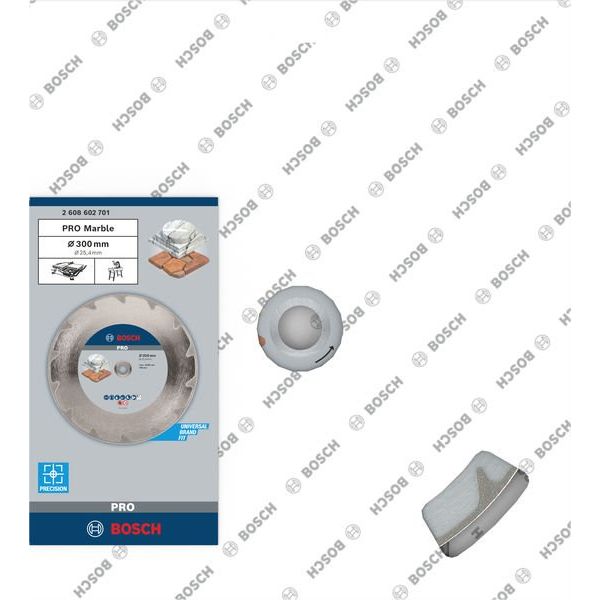 Bosch - Trenn-/Schleifscheibe Diamanttrennscheibe 2608602701 PRO Marble