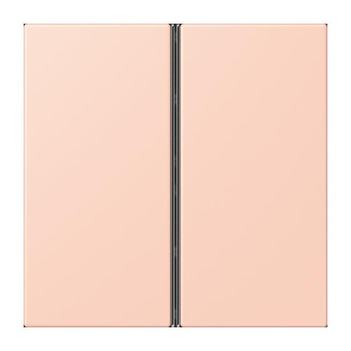 Jung - Abdeckung/Bedienelement für Installationsschalterprogramme Tastensatz 2fach LC 402 TSA 234 locre rouge clair