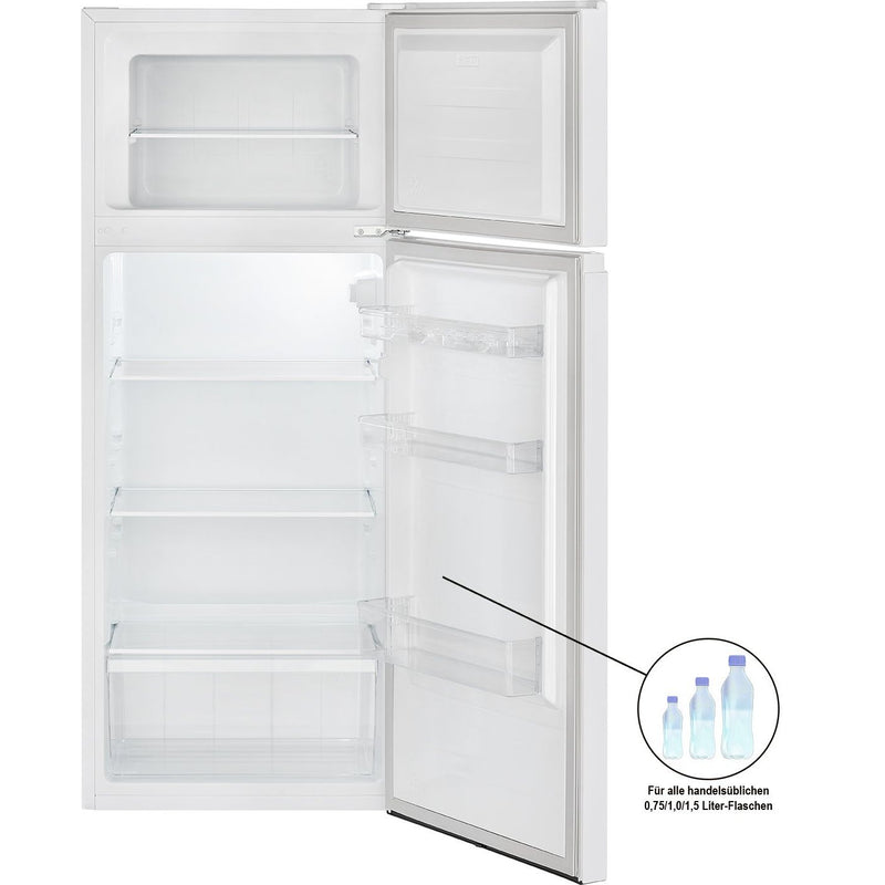 Bomann DA - Kühlschrank Doppeltür-Kühlgerät DT 7318.1 ws 144cm