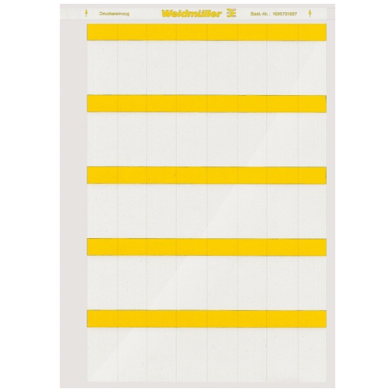 Weidmüller - Kabelmarkierungssystem Kabelmarkierer LM WRITE ON 23X55 GE 55x23mm,gelb