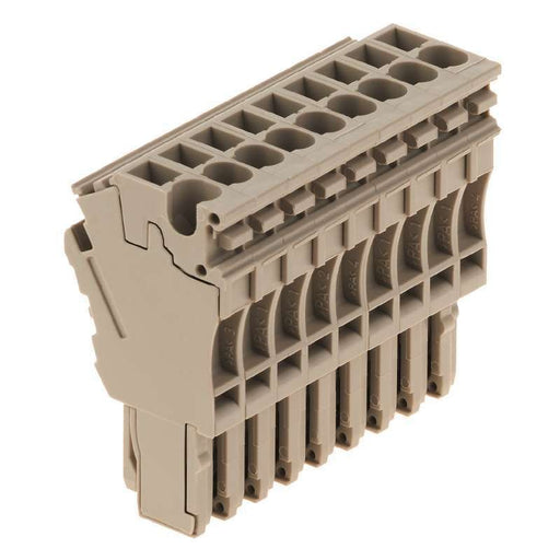 Weidmüller - Zubehör/Ersatzteile für Klemmen Stecker ZP 2.5/1AN/QV/9 Steckanschl.,2.5mm² − 20 Stück
