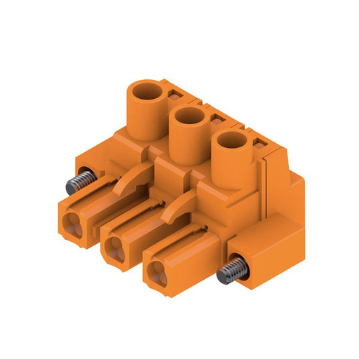 Weidmüller - Kabelsteckverbinder für Leiterplattensteckverbinder Verbinder 7.62mm BLZ 7.62H#1095800000 − 45 Stück