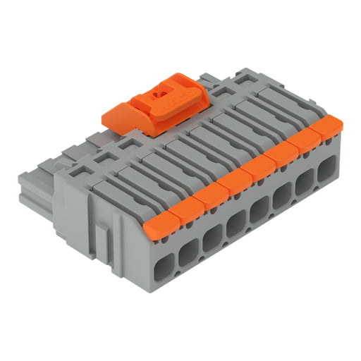 WAGO - Kabelsteckverbinder für Leiterplattensteckverbinder 1-Leiter-Federleiste 2231-1108/328-000 Push-in CAGECLAMP,gr − 50 Stück