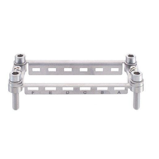 Harting - Befestigungselement für Industriesteckverbinder Halterahmen 09110009945 6 Einzelmodule