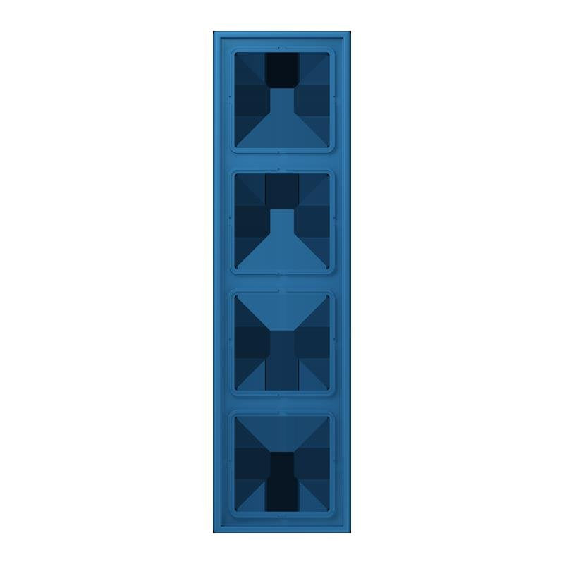 Jung - Abdeckrahmen Rahmen 4-fach LC 984 211 bleu ceruleen 31