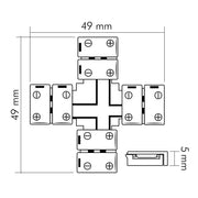 Nobile - Zubehör/Ersatzteile für Lichtschlauch/-band Kreuzverbinder 5er Set 5011510955